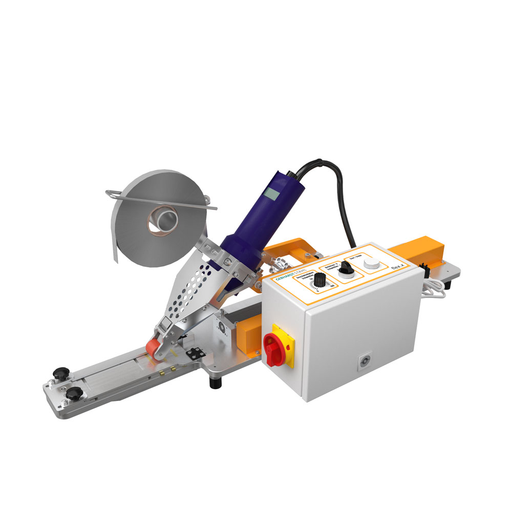 Hot air welding device