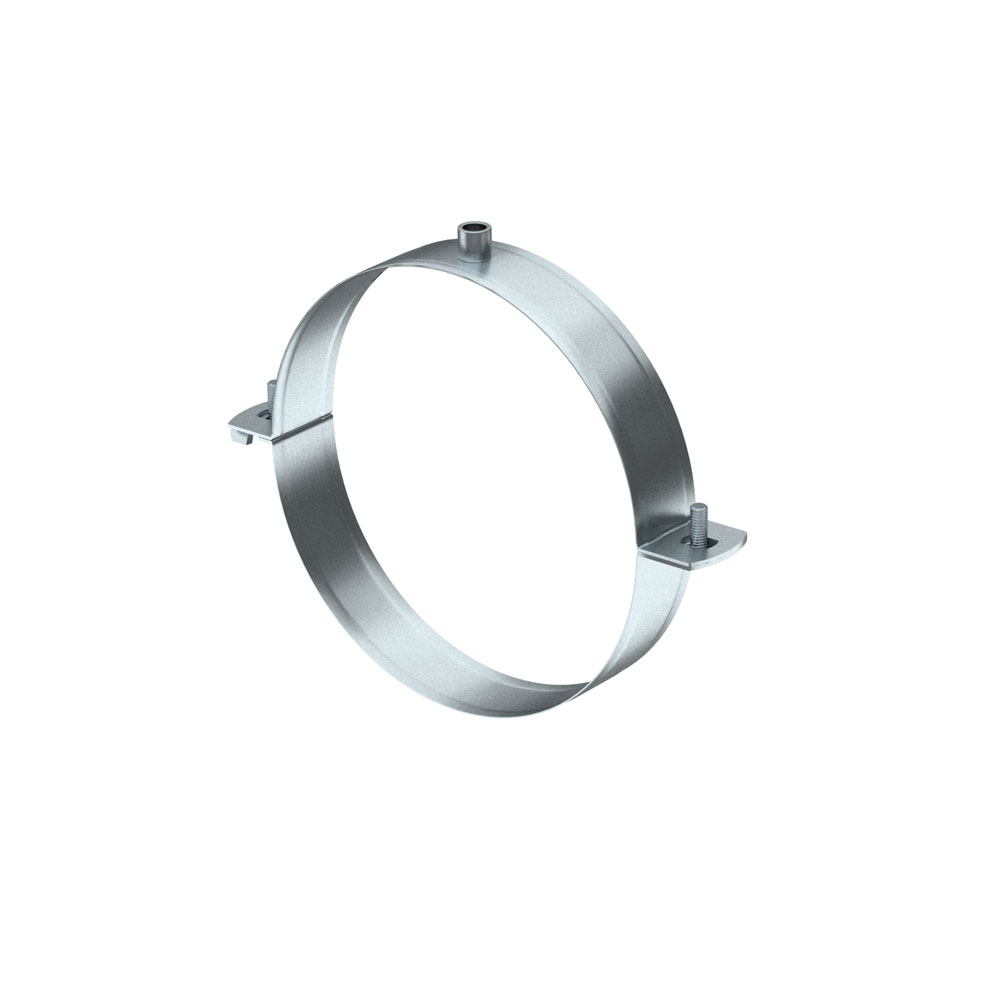 Abrazaderas galvanizadas 125 mm